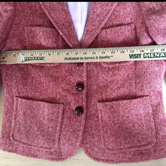Early J.Crew Wool Blend Robert Noble Jacket Size 12 - Picture 5 of 9